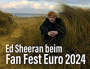 FAN FEST EURO 2024 - Ed Sheeran, Nelly Furtado, Mark Forster und Dylan feiern internationales Musik- und Fußballfest am 12.06.2024 auf der Münchner Theresienwiese (©Foto: annie leibovitz)